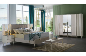 Кровать Gravita (Гравита) GRAV-26 слоновая кость