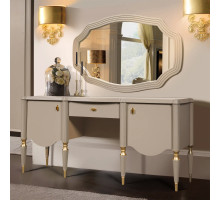 Туалетный столик  Моника (Капучино эмаль)