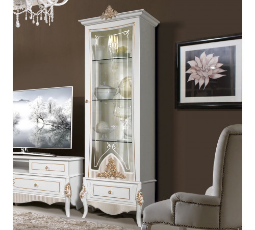 Гостиная Стелла 1 (белый золото)