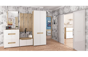 Прихожая Леонардо от Мебель-Неман