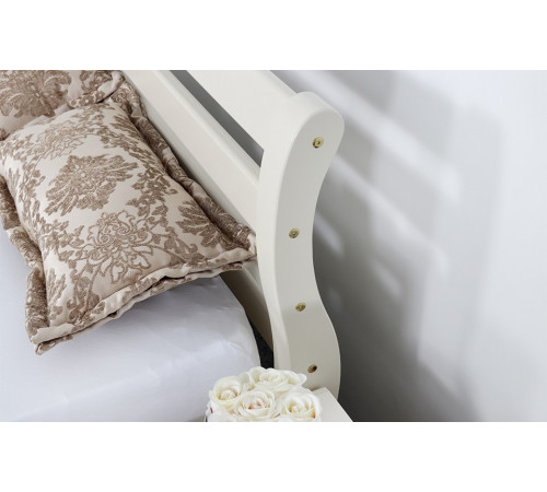 Двуспальная кровать Аврора (белый)