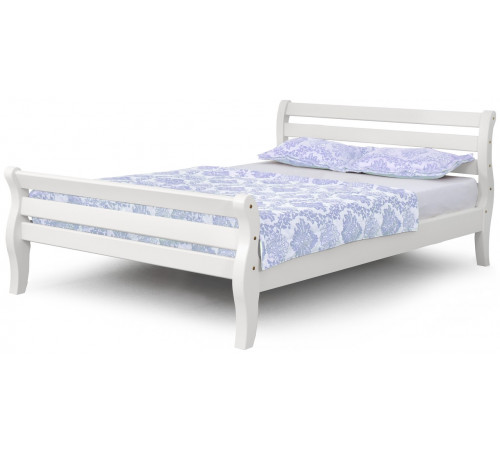 Двуспальная кровать Аврора (белый)