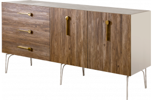 Комод для гостиной Богемия Вуд (Bogemia Wood) БМКМ-4(Wo)