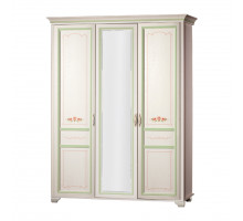 Трехдверный шкаф для одежды Флора 900